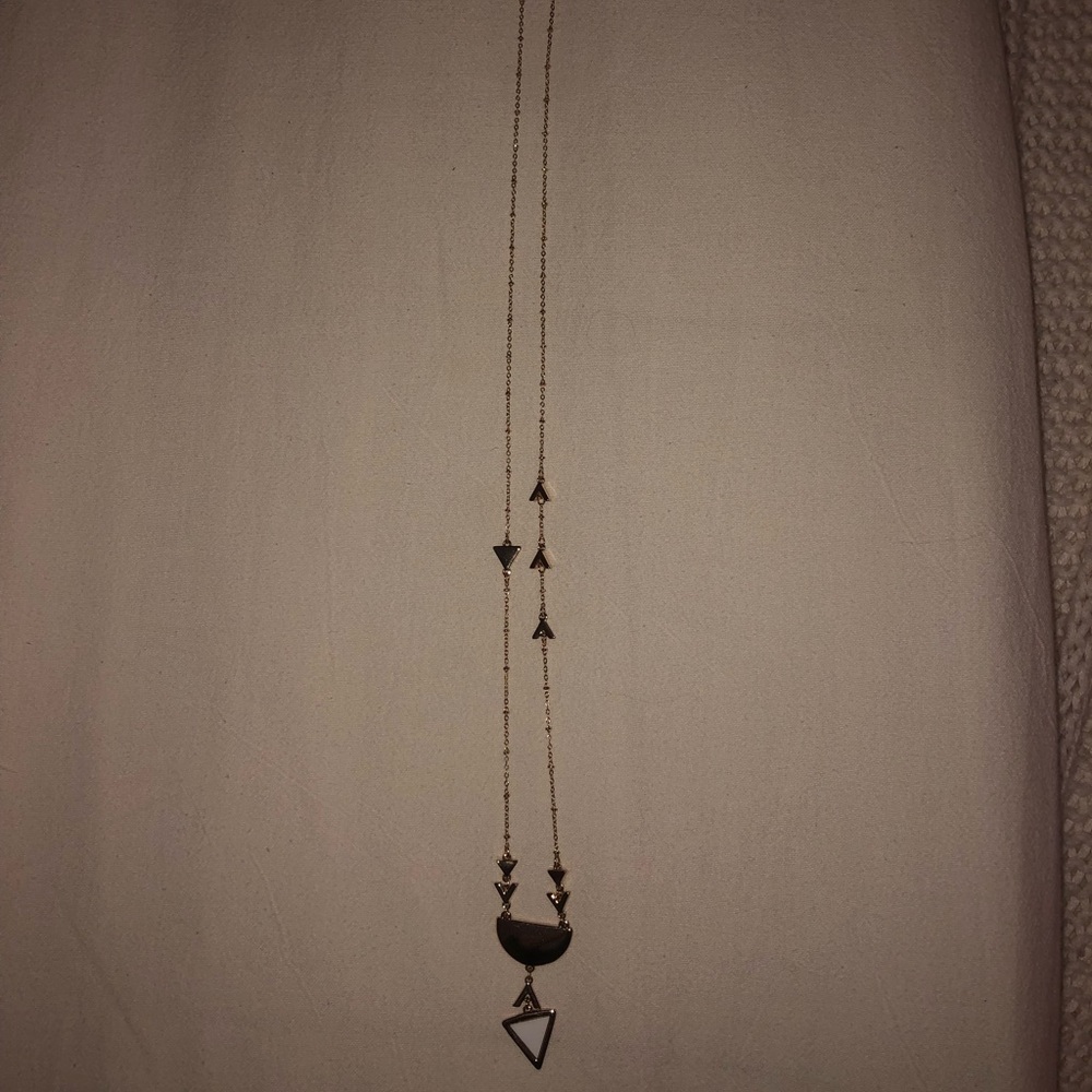 Express Long Gold Necklace